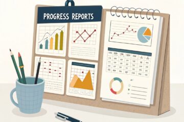 how to write progress reports